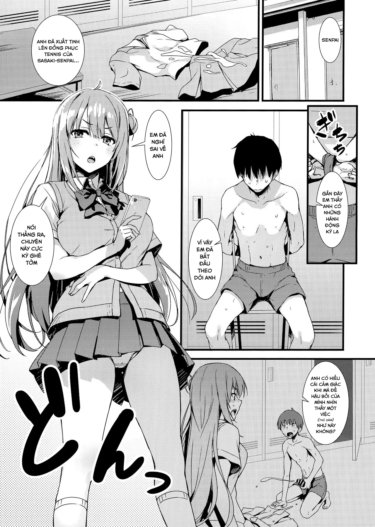 HentaiVN.net - Ảnh 5 - Echi Echi Kouhai-Chan! - Oneshot