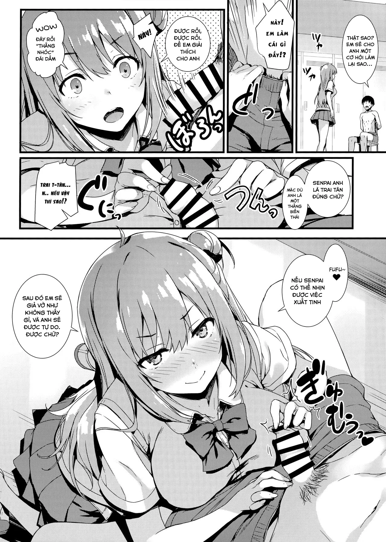 HentaiVN.net - Ảnh 8 - Echi Echi Kouhai-Chan! - Oneshot