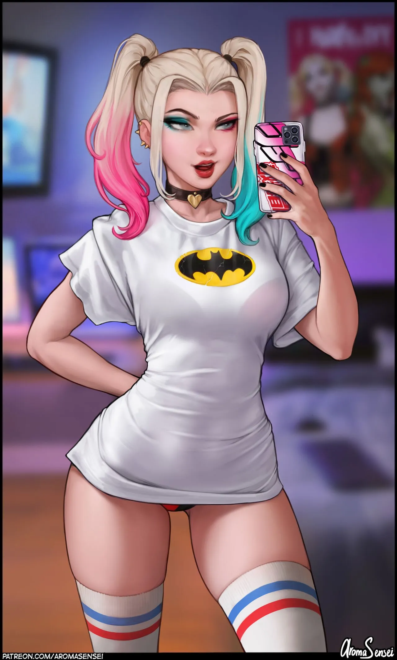 HentaiVN.net - Ảnh 19 - Harley Quinn Tiktok - Oneshot