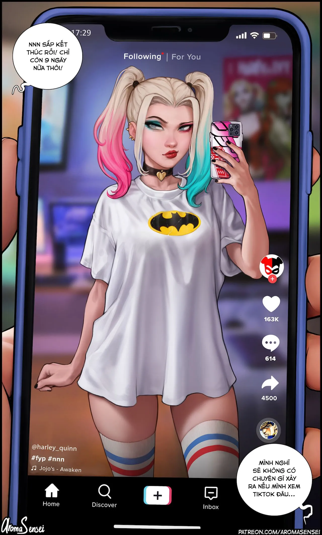 HentaiVN.net - Ảnh 2 - Harley Quinn Tiktok - Oneshot