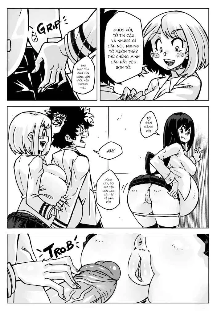 HentaiVN.net - Ảnh 12 - Pregnant Hero Academia - Oneshot