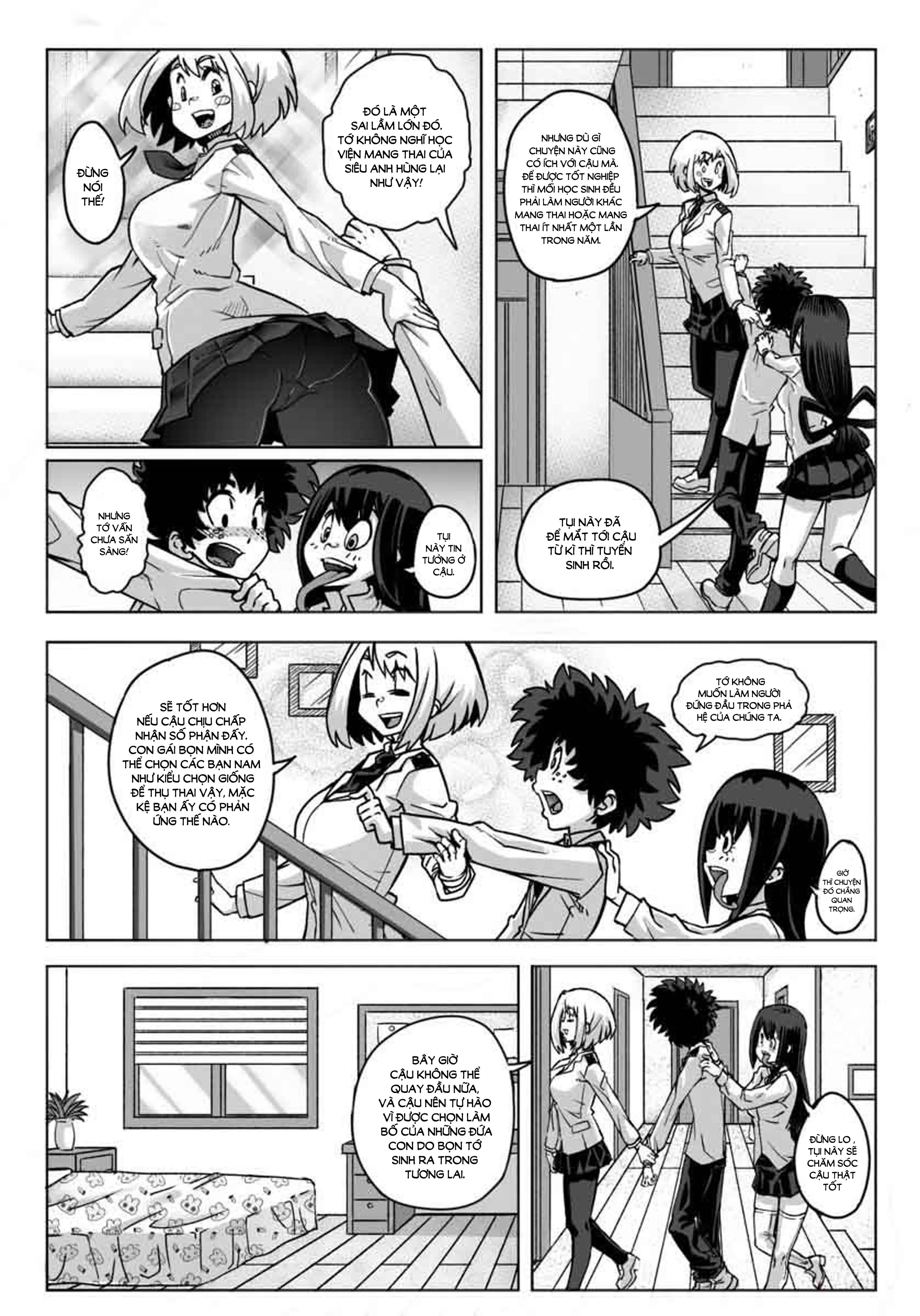HentaiVN.net - Ảnh 3 - Pregnant Hero Academia - Oneshot