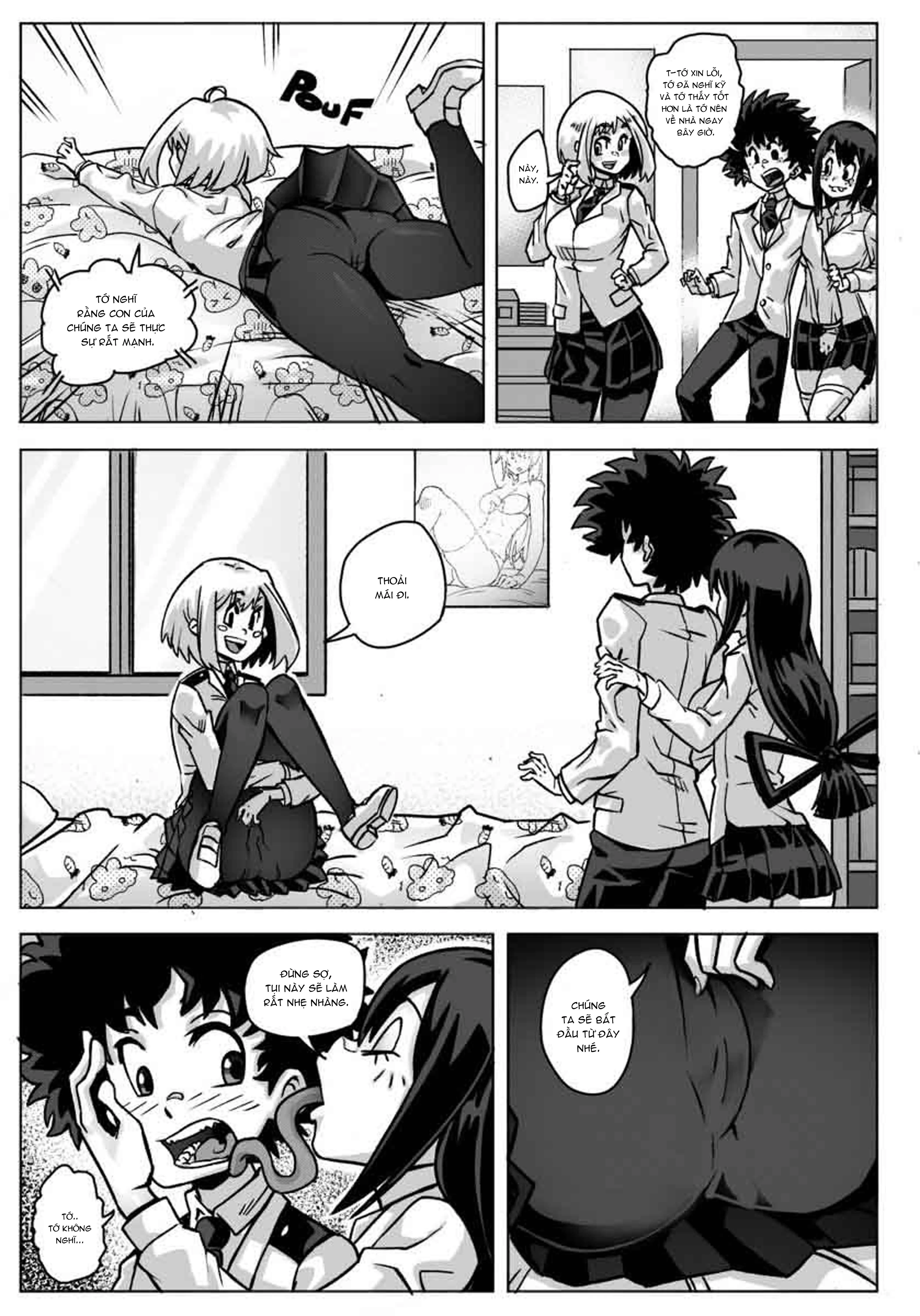 HentaiVN.net - Ảnh 4 - Pregnant Hero Academia - Oneshot