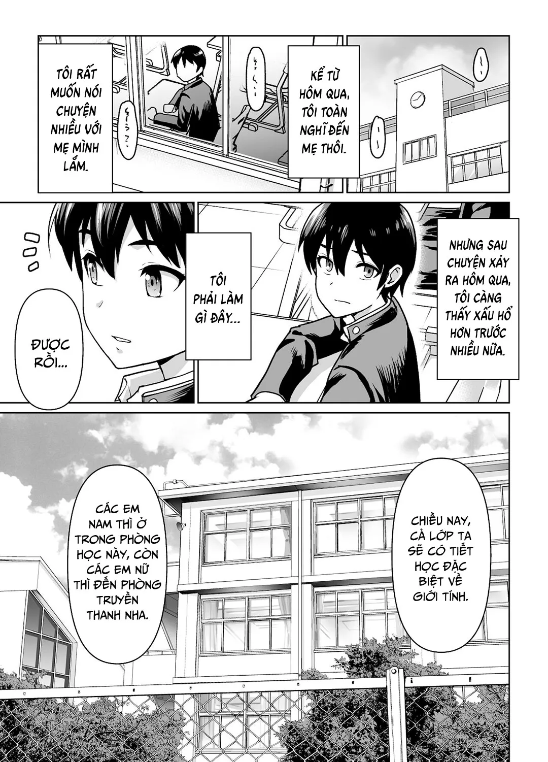 HentaiVN.net - Ảnh 18 - Mối quan hệ giữa mẹ và con trai bắt đầu [Boshi Kara Hajimeru Renai Kankei] - Oneshot