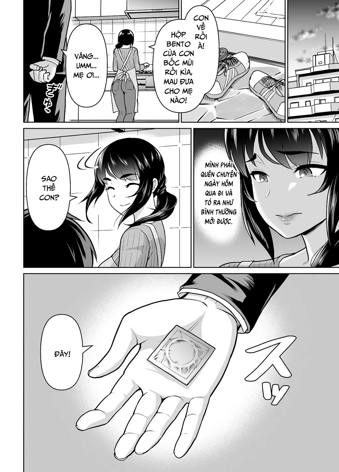 HentaiVN.net - Ảnh 19 - Mối quan hệ giữa mẹ và con trai bắt đầu [Boshi Kara Hajimeru Renai Kankei] - Oneshot