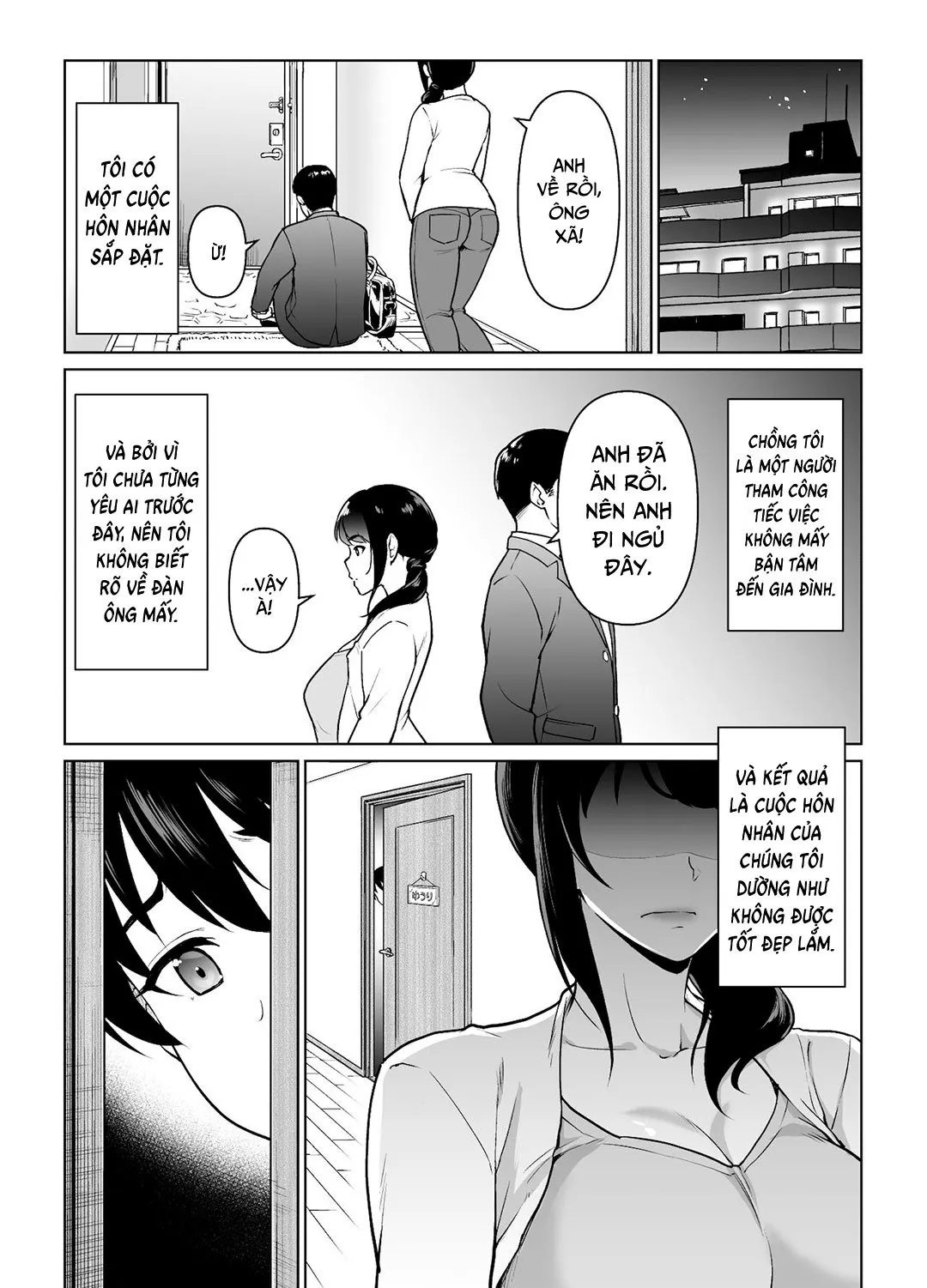 HentaiVN.net - Ảnh 6 - Mối quan hệ giữa mẹ và con trai bắt đầu [Boshi Kara Hajimeru Renai Kankei] - Oneshot