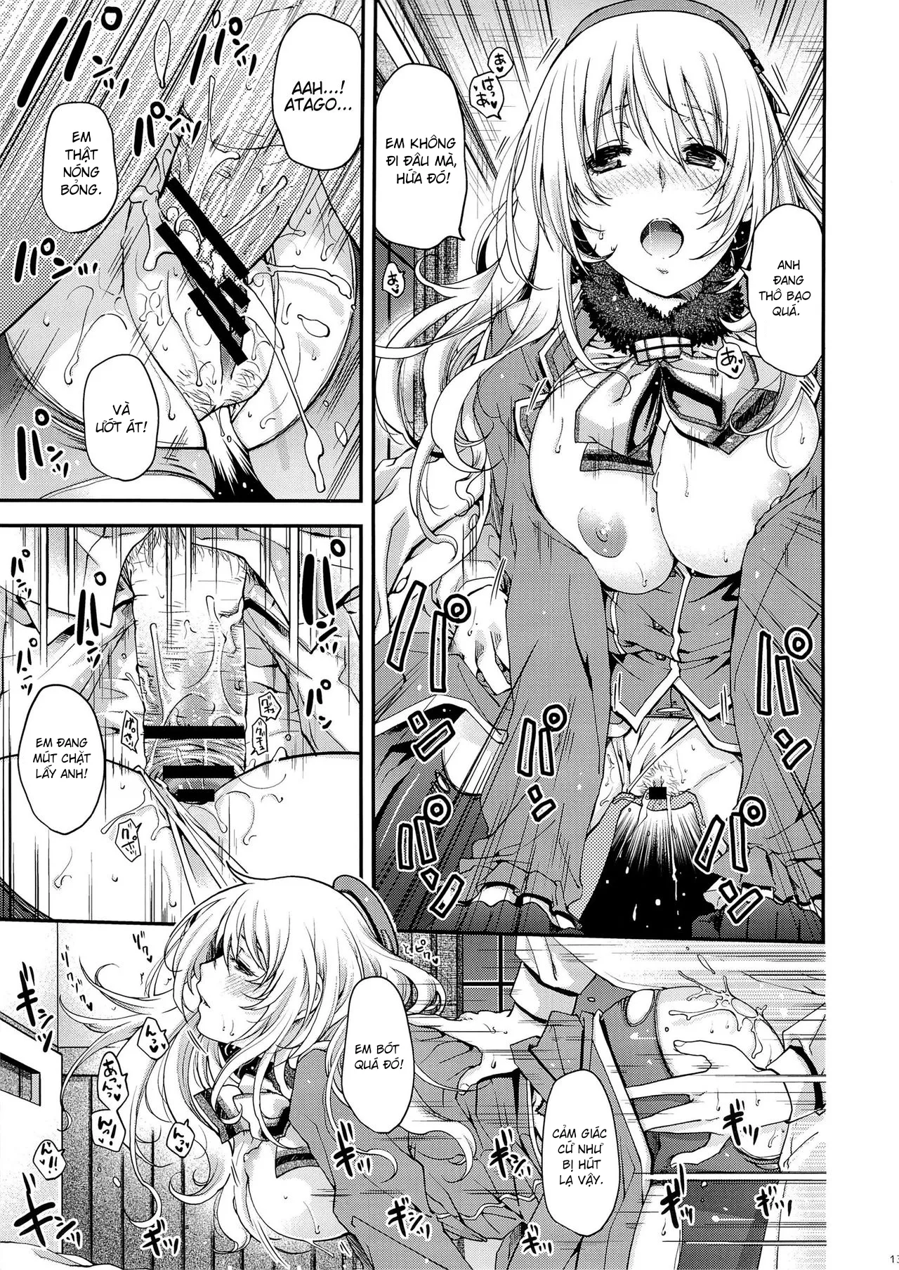 HentaiVN.net - Ảnh 13 - Trận Chiến Lúc Nửa Đêm! (Kantai Collection -KanColle-) [Midnight Combat! (艦隊これくしょん -艦これ-)] - Oneshot