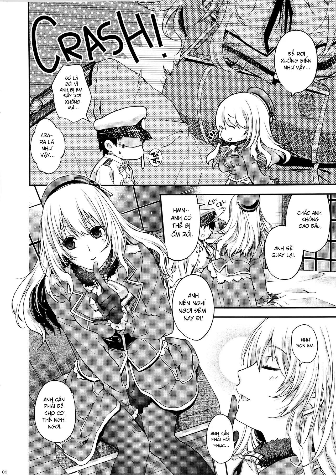 HentaiVN.net - Ảnh 6 - Trận Chiến Lúc Nửa Đêm! (Kantai Collection -KanColle-) [Midnight Combat! (艦隊これくしょん -艦これ-)] - Oneshot