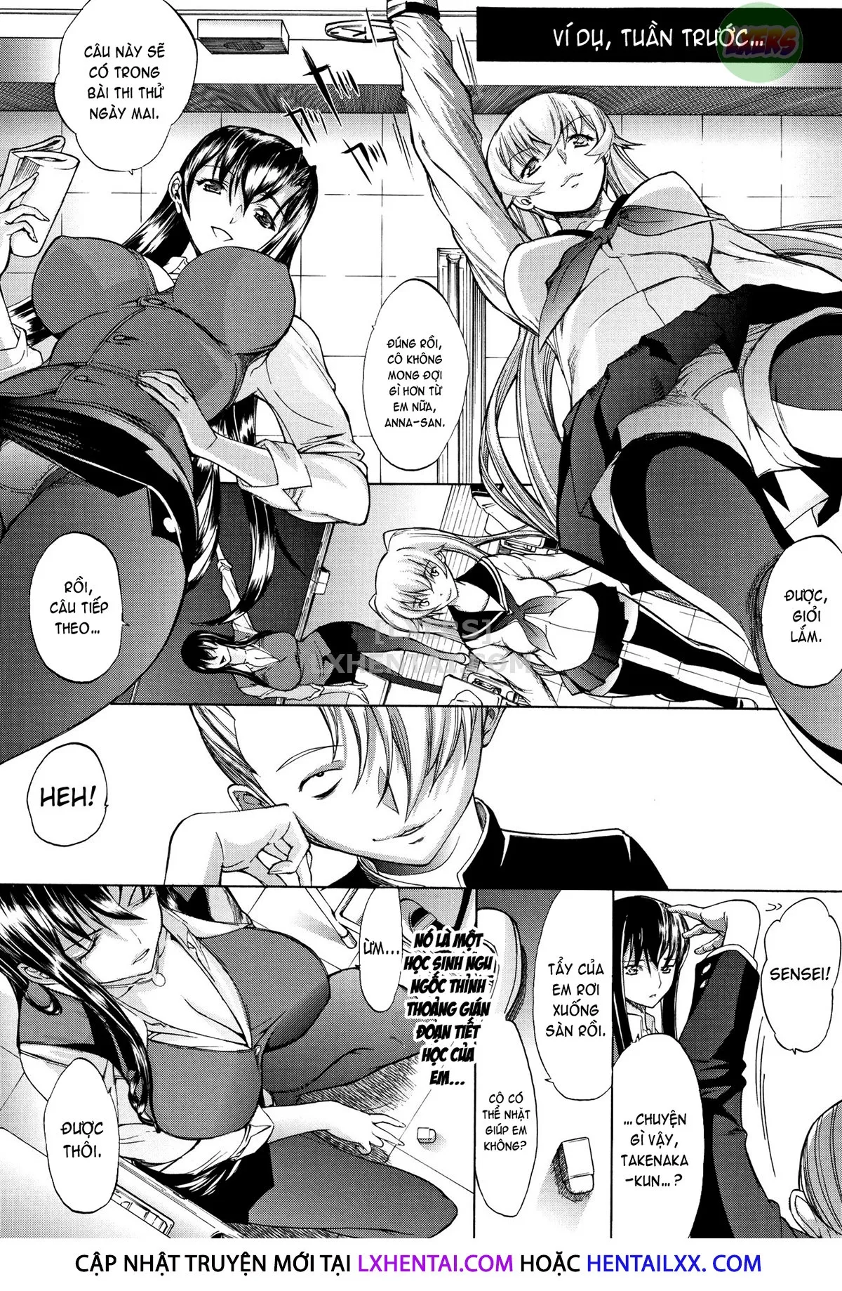 HentaiVN.net - Ảnh 8 - Shinjin Onna Kyoushi Shinjou Yuuko - Chap 2