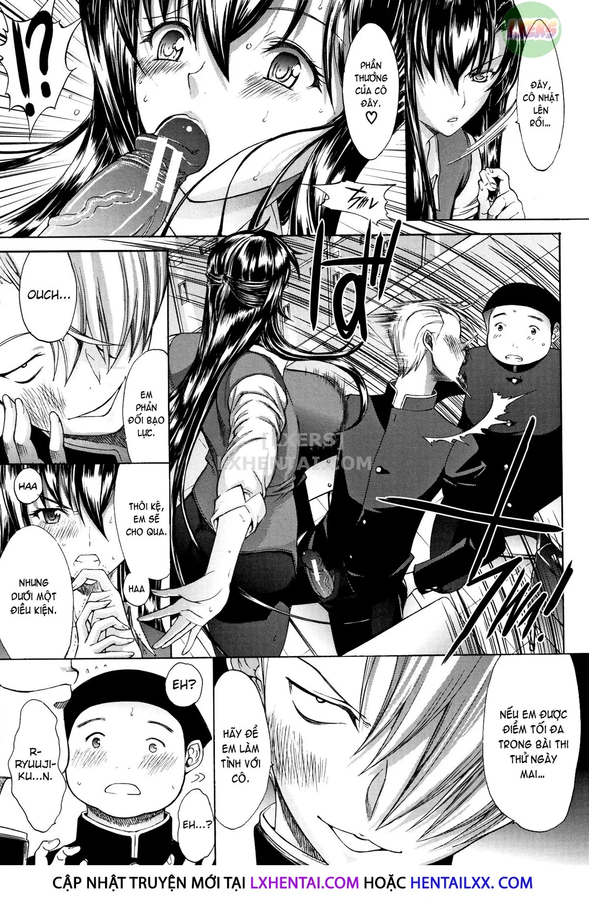 HentaiVN.net - Ảnh 9 - Shinjin Onna Kyoushi Shinjou Yuuko - Chap 2