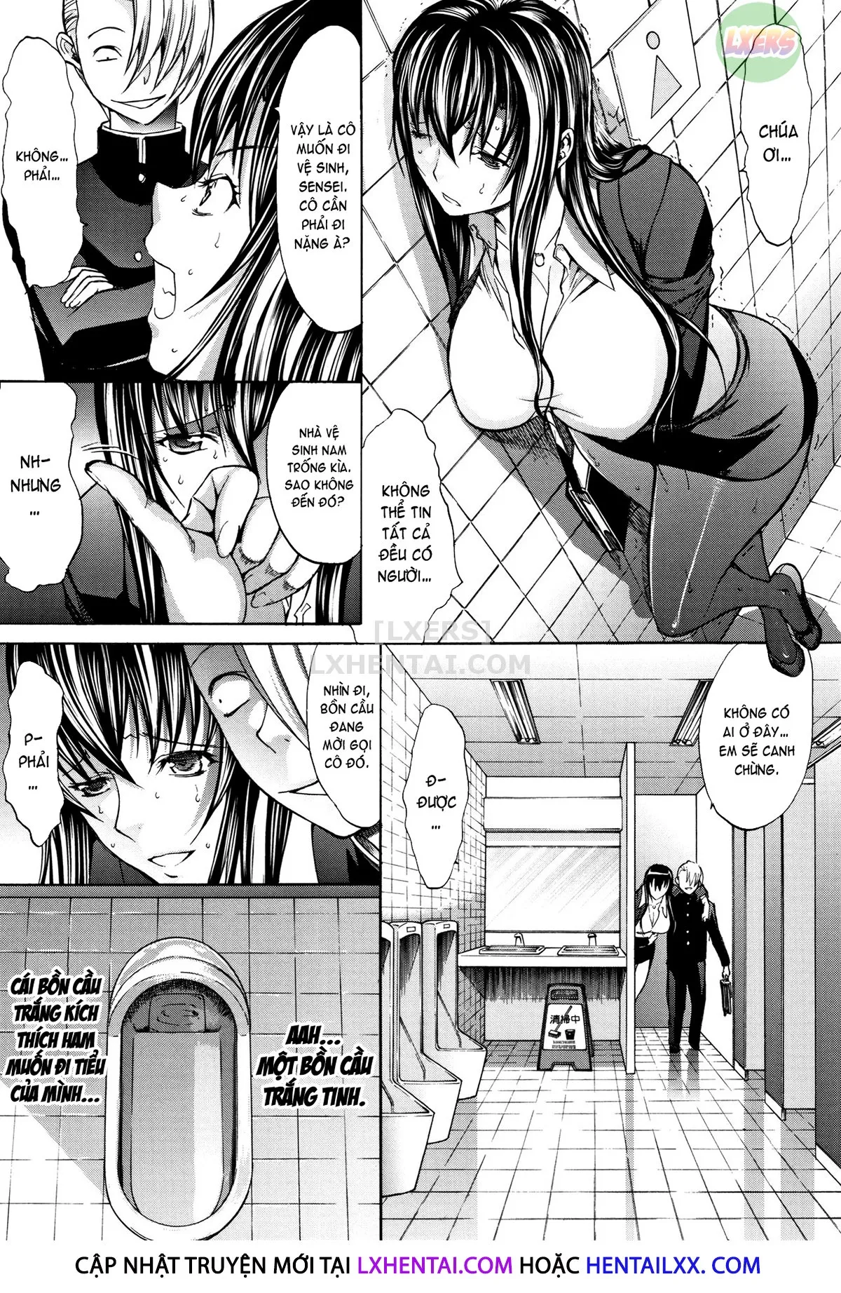 HentaiVN.net - Ảnh 13 - Shinjin Onna Kyoushi Shinjou Yuuko - Chap 3