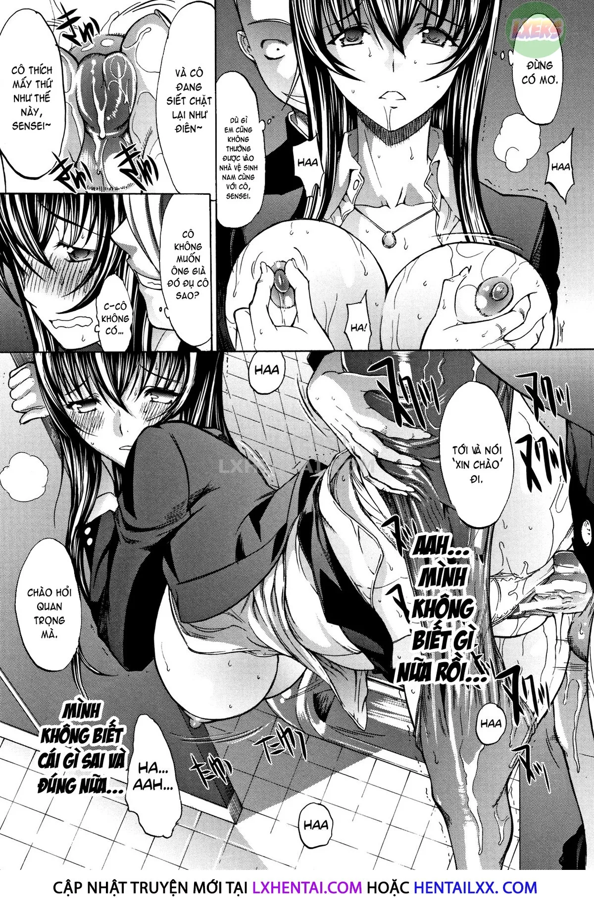 HentaiVN.net - Ảnh 25 - Shinjin Onna Kyoushi Shinjou Yuuko - Chap 3