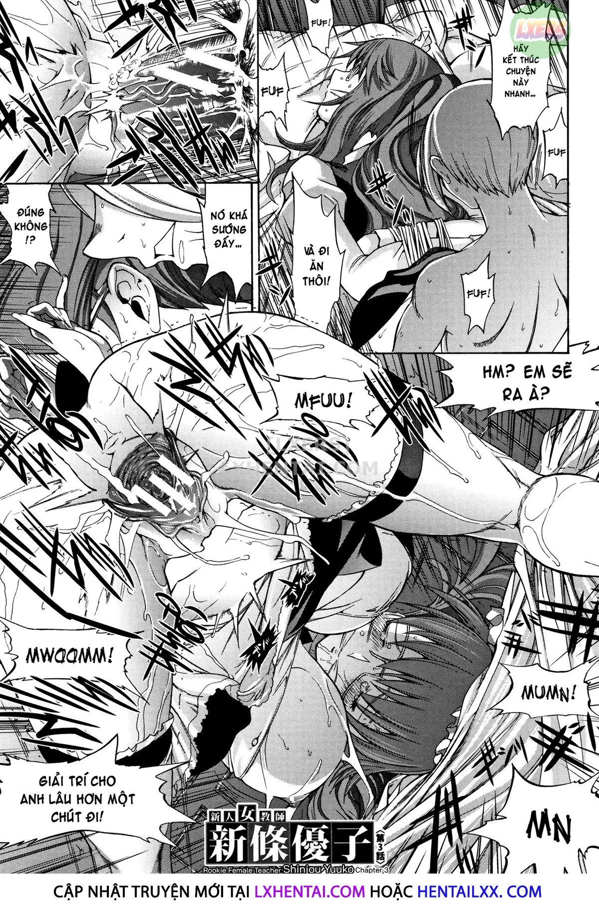 HentaiVN.net - Ảnh 7 - Shinjin Onna Kyoushi Shinjou Yuuko - Chap 4