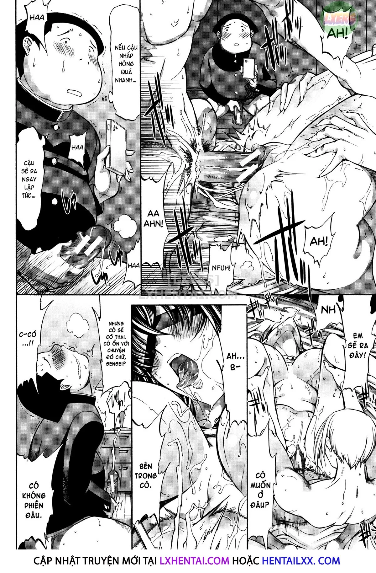 HentaiVN.net - Ảnh 22 - Shinjin Onna Kyoushi Shinjou Yuuko - Chap 6