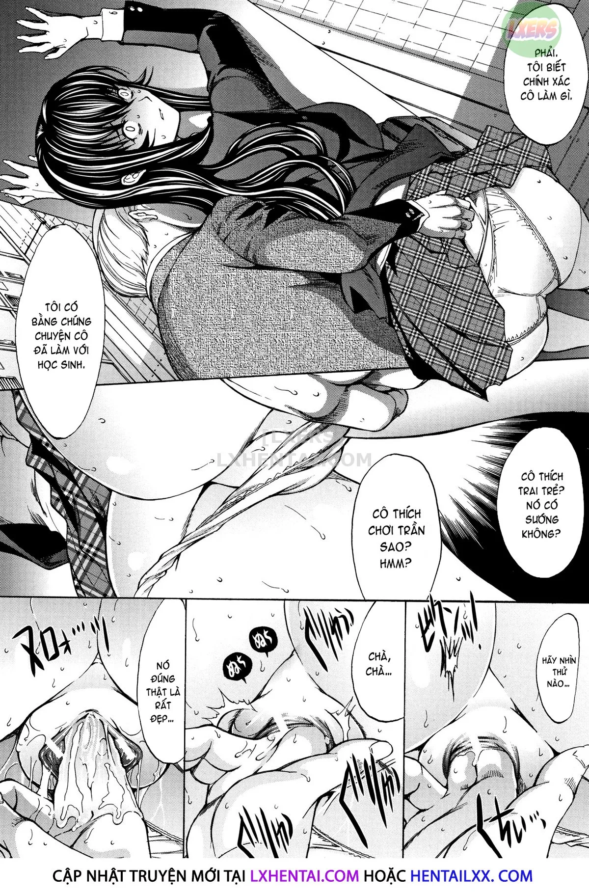 HentaiVN.net - Ảnh 14 - Shinjin Onna Kyoushi Shinjou Yuuko - Chap 7