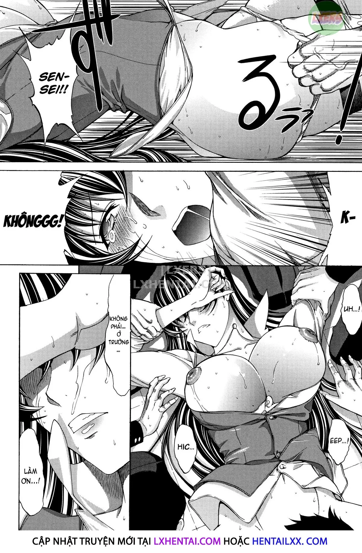 HentaiVN.net - Ảnh 18 - Shinjin Onna Kyoushi Shinjou Yuuko - Chap 9