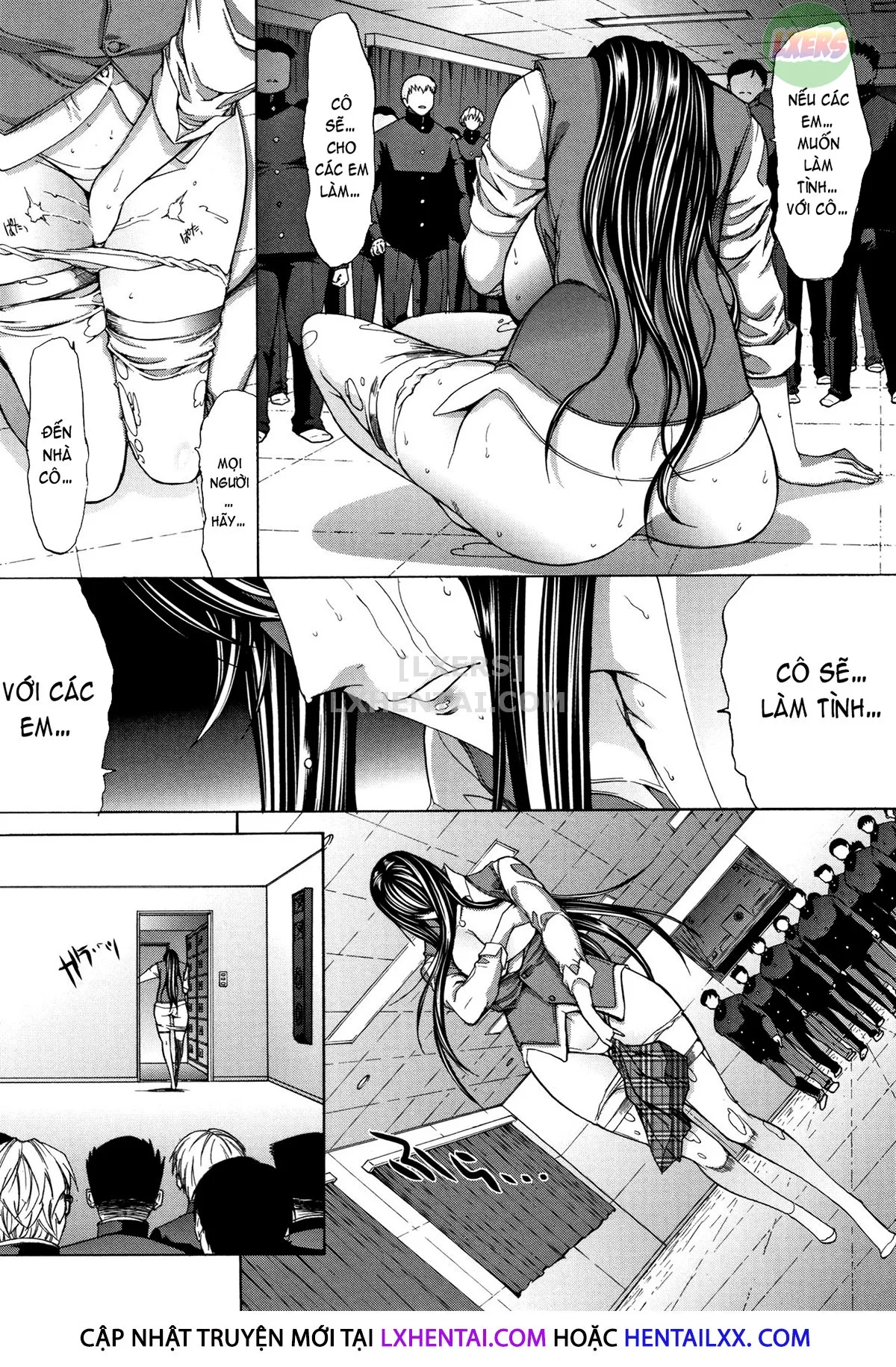 HentaiVN.net - Ảnh 19 - Shinjin Onna Kyoushi Shinjou Yuuko - Chap 9