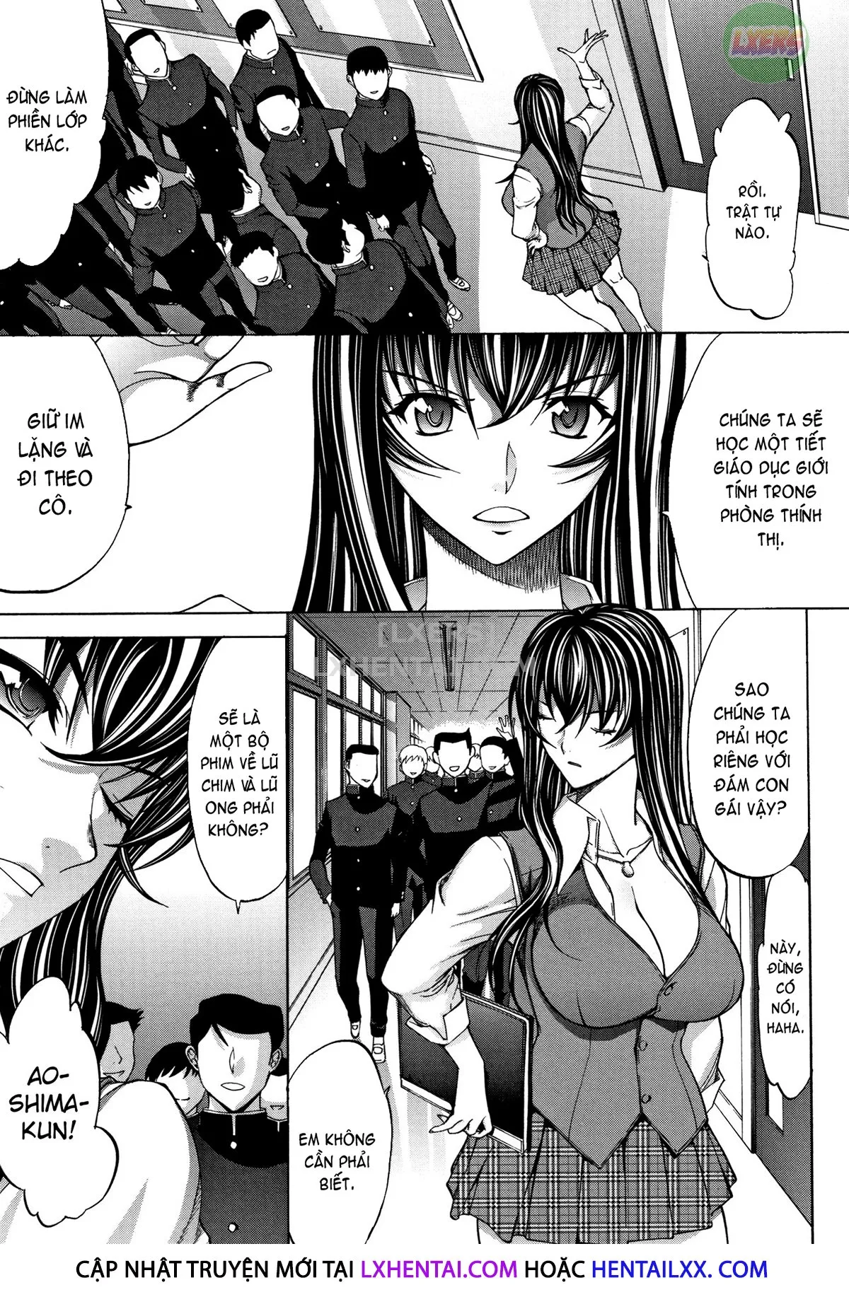 HentaiVN.net - Ảnh 5 - Shinjin Onna Kyoushi Shinjou Yuuko - Chap 9