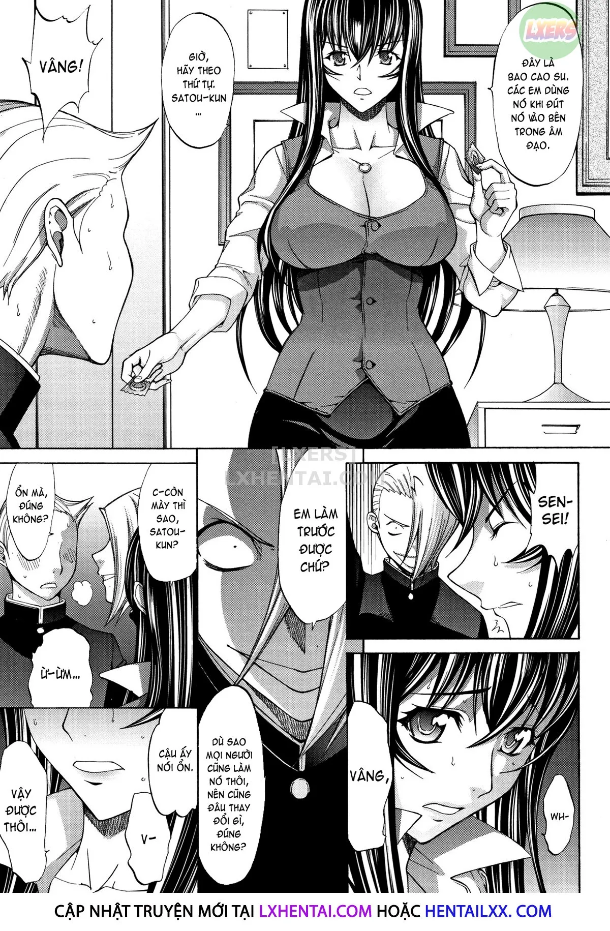 HentaiVN.net - Ảnh 13 - Shinjin Onna Kyoushi Shinjou Yuuko - Chap 10