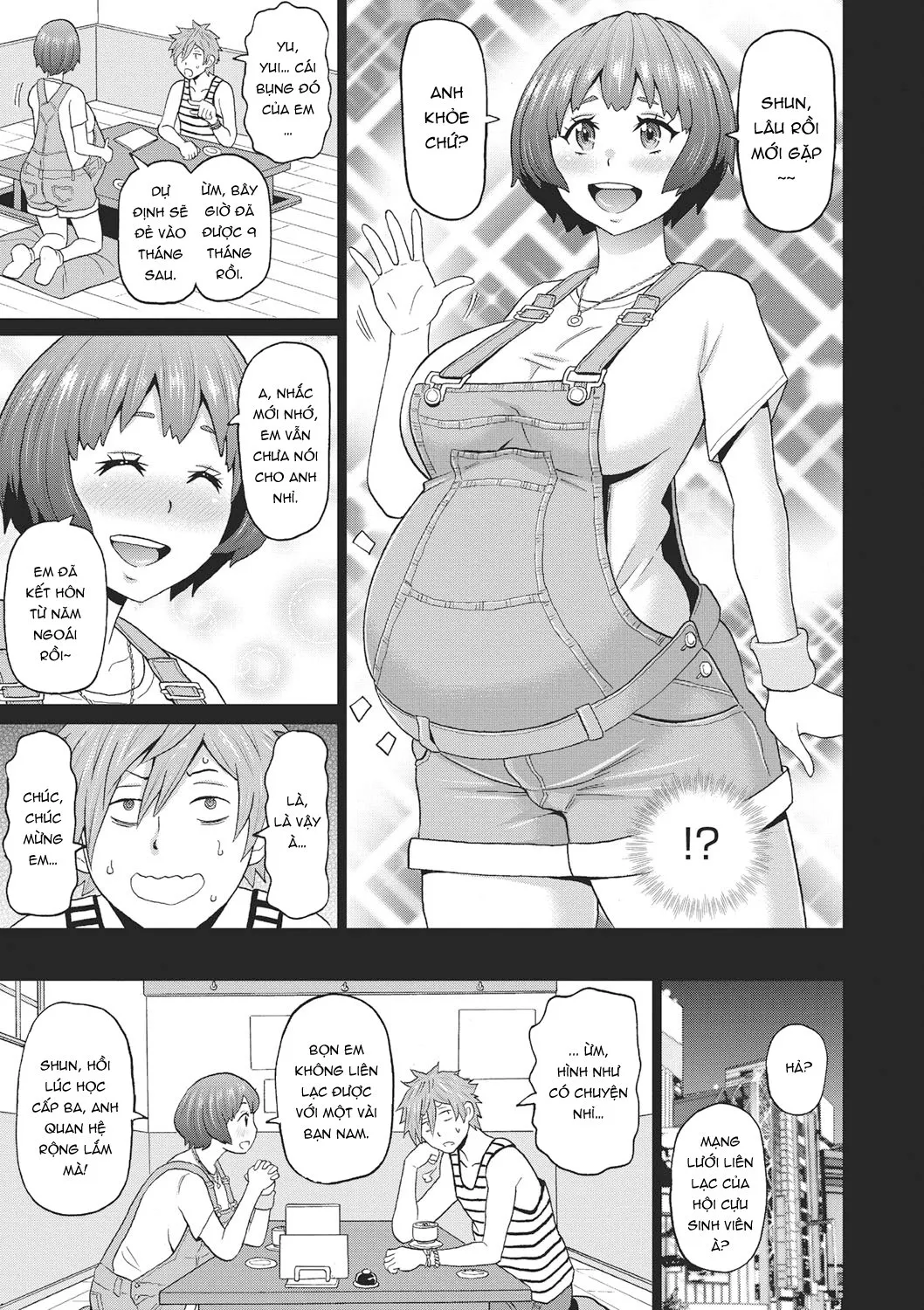HentaiVN.net - Ảnh 5 - Bạn gái cũ có bầu - Oneshot