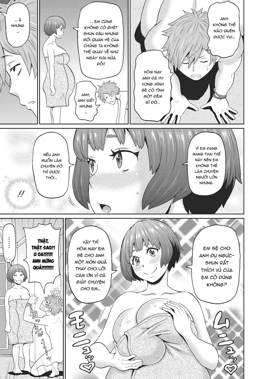 HentaiVN.net - Ảnh 7 - Bạn gái cũ có bầu - Oneshot