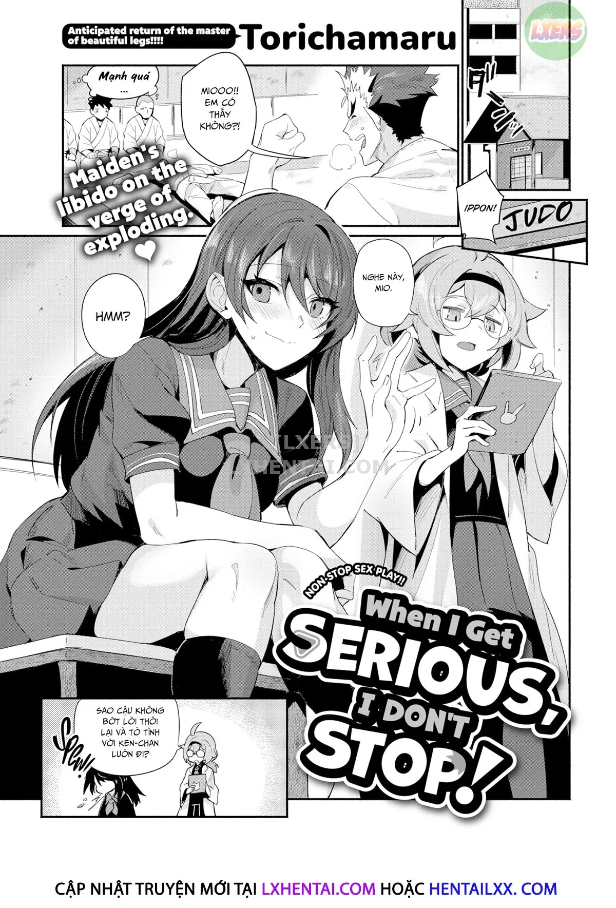 HentaiVN.net - Ảnh 5 - Khi mị trở nên nghiêm túc, mị sẽ không ngừng đâu! - Oneshot