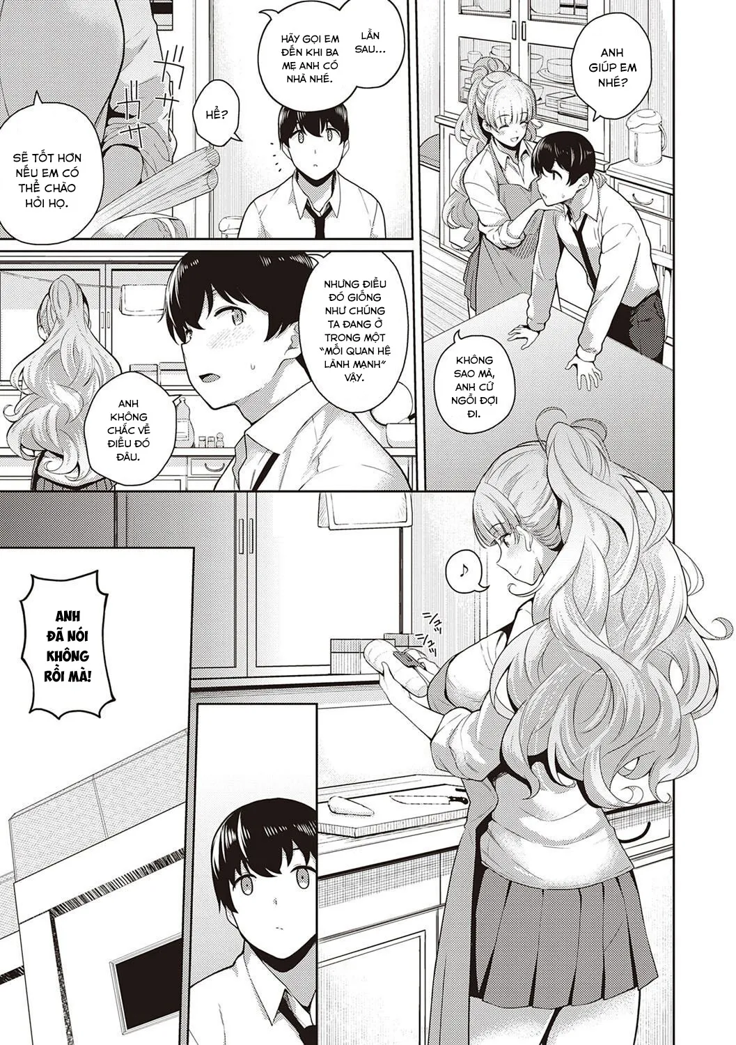 HentaiVN.net - Ảnh 5 - Cô bạn gái chìm đắm trong tình yêu của tôi. [Kanojo wa Sukidarake Extra Chapter] - Oneshot