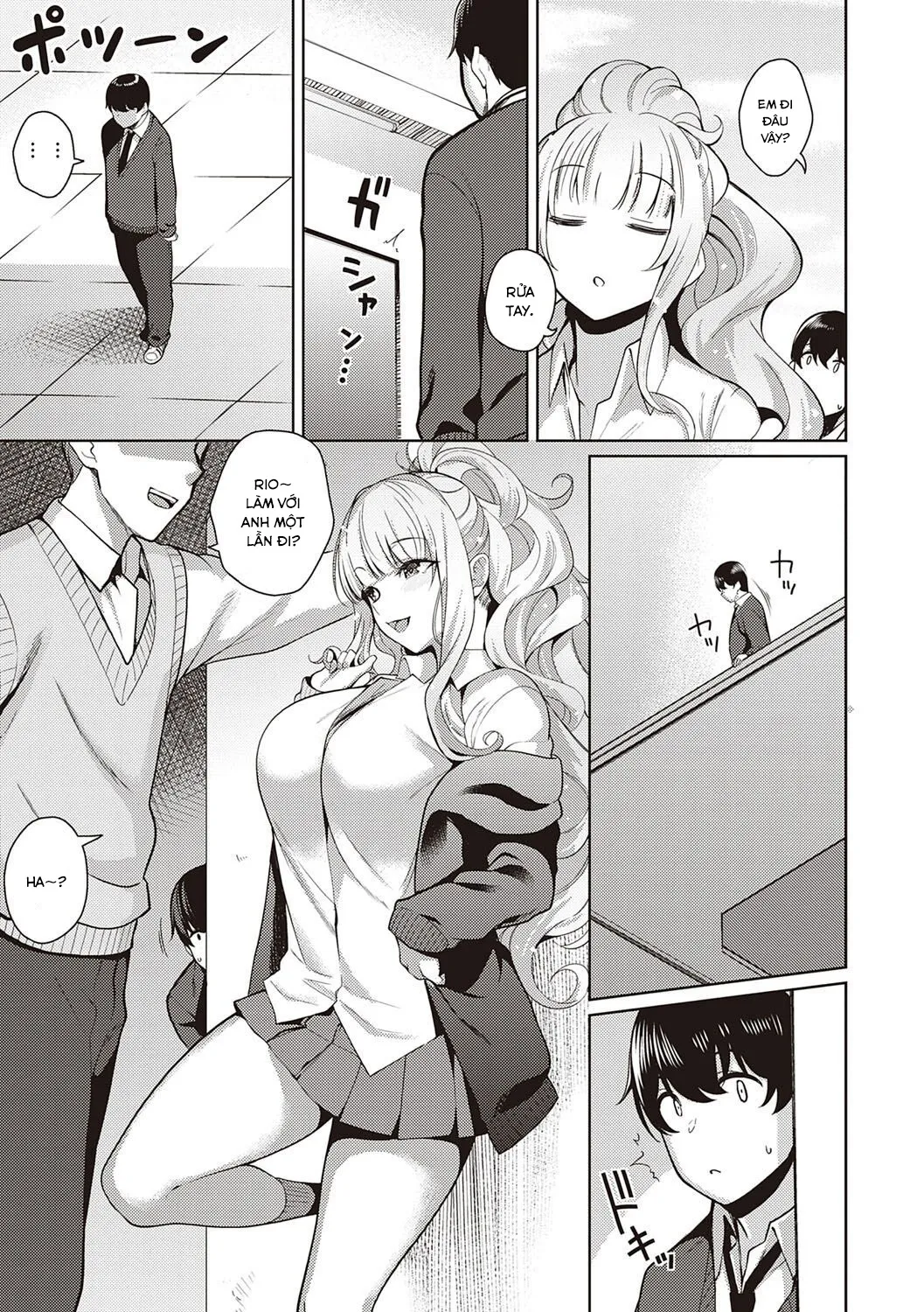 HentaiVN.net - Ảnh 7 - Cô bạn gái chìm đắm trong tình yêu của tôi. [Kanojo wa Sukidarake Extra Chapter] - Oneshot