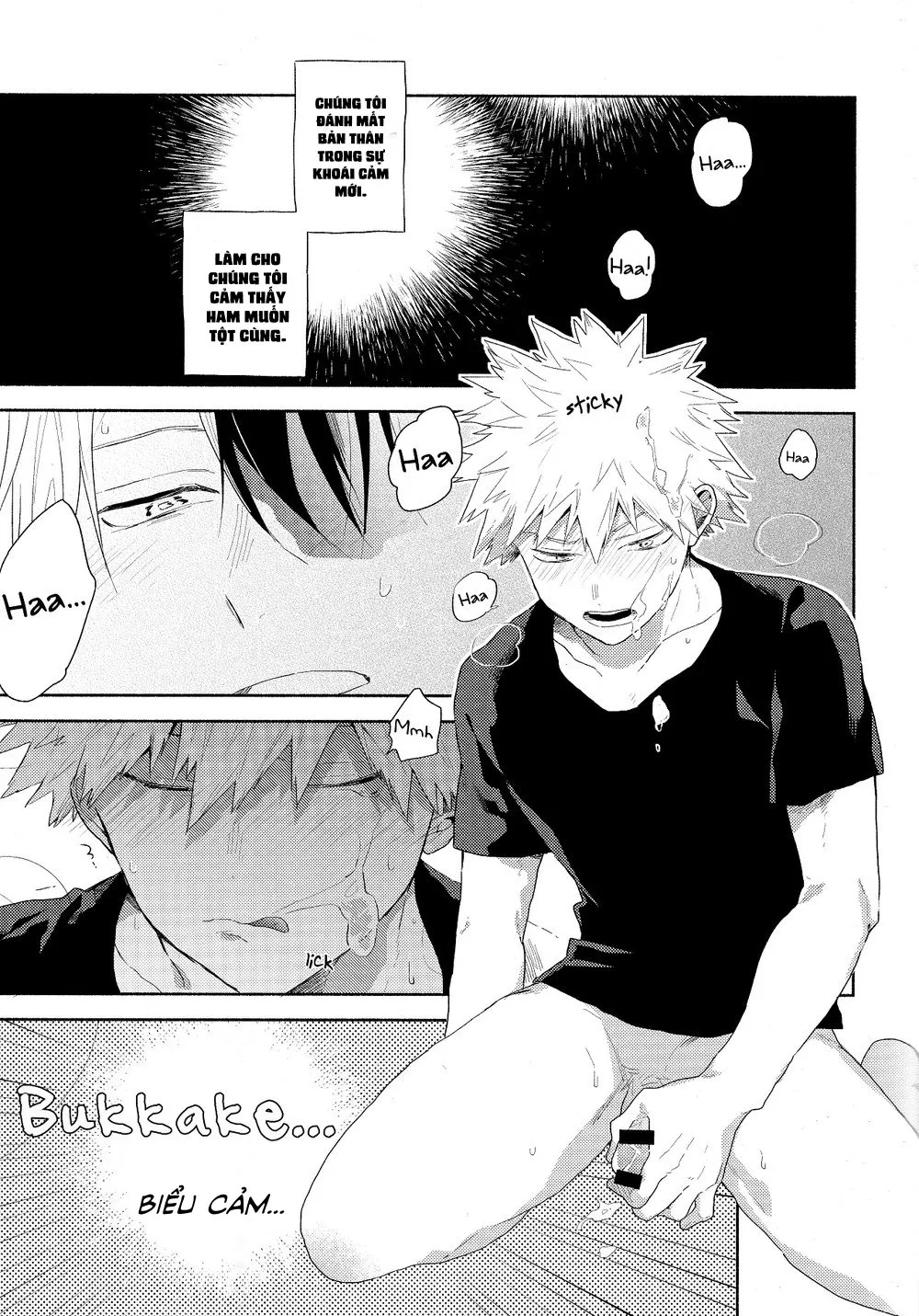 HentaiVN.net - Ảnh 9 - Tác động khuôn mặt [[Kushiyabu/ Kuroda] Boku no Hero Academia dj – Face Impact] - Oneshot