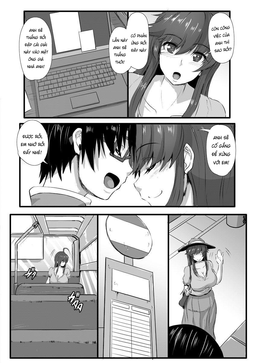 HentaiVN.net - Ảnh 3 - Sự sa ngã của cô vợ trẻ [Yome no Nawaochi] - Oneshot