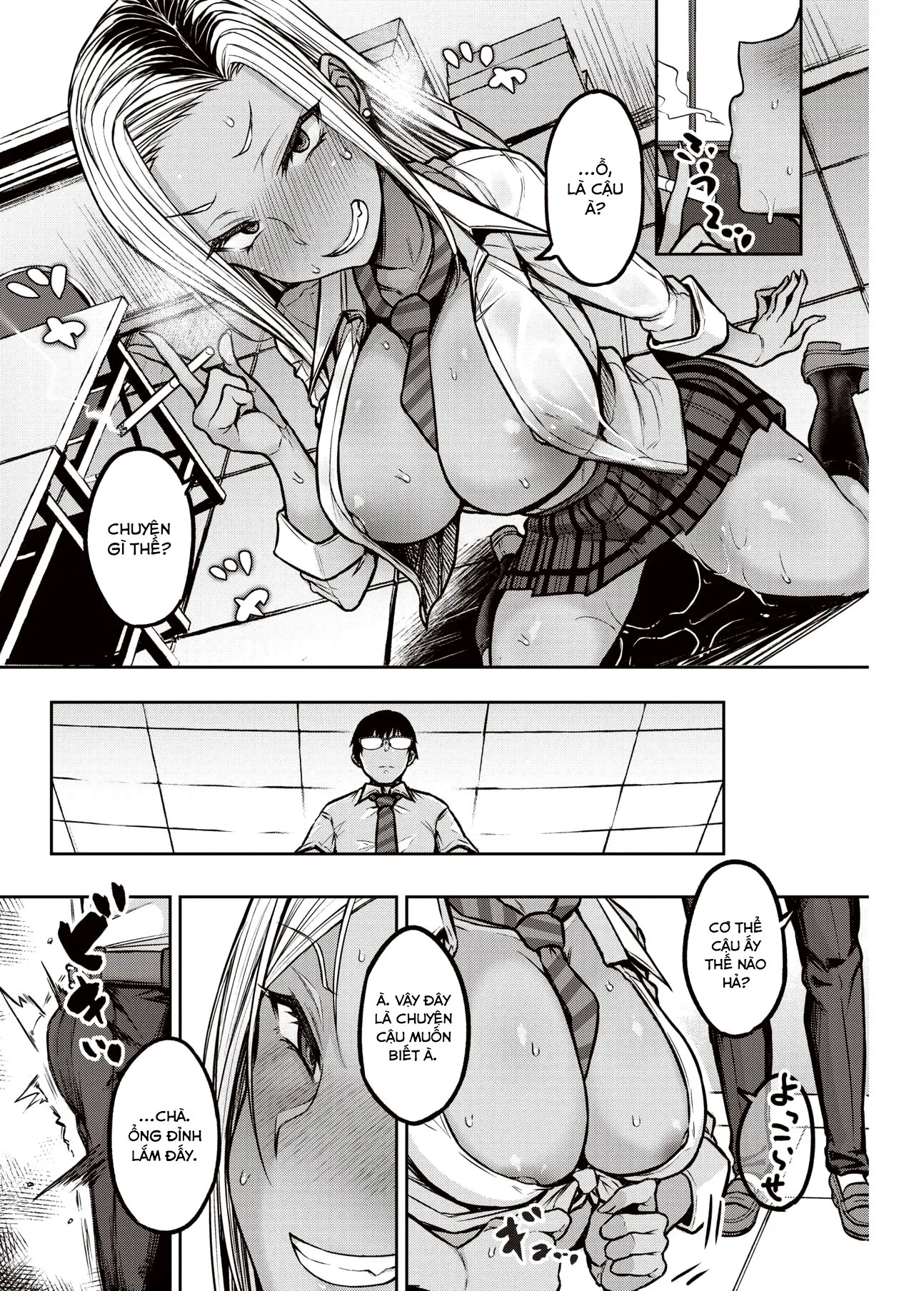 HentaiVN.net - Ảnh 7 - Kuroi-san wa Chou Kashikoi - Oneshot