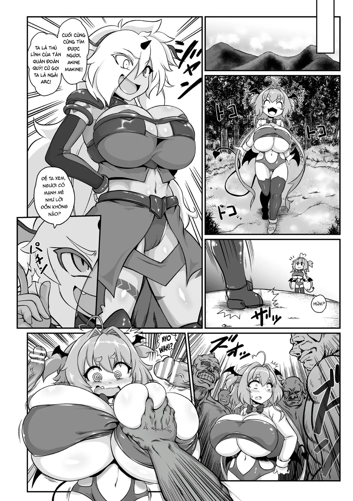HentaiVN.net - Ảnh 11 - Saikyou Sakusei Densetsu Akine Makine - Chap 1