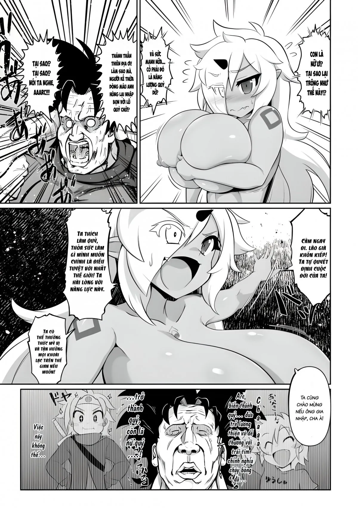 HentaiVN.net - Ảnh 9 - Saikyou Sakusei Densetsu Akine Makine - Chap 3