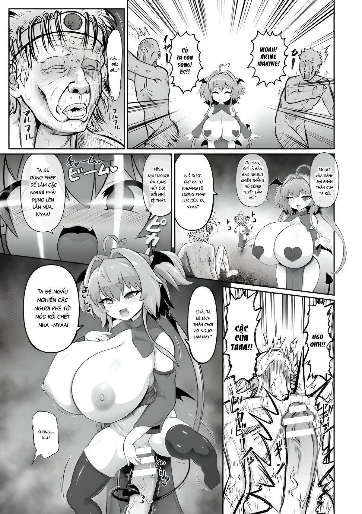 HentaiVN.net - Ảnh 33 - Saikyou Sakusei Densetsu Akine Makine - Chap 3