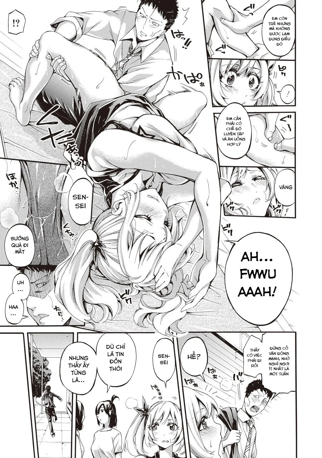 HentaiVN.net - Ảnh 17 - Bukatsu Shoujo Paradise ~ Asekkaki no Tenshi-tachi - Chap 1