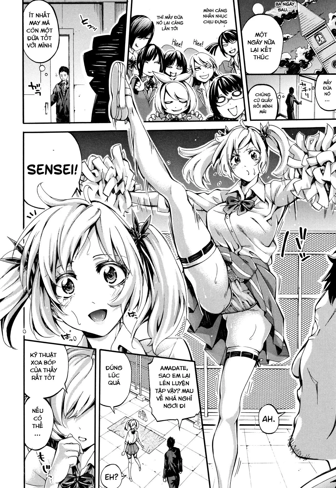 HentaiVN.net - Ảnh 18 - Bukatsu Shoujo Paradise ~ Asekkaki no Tenshi-tachi - Chap 1
