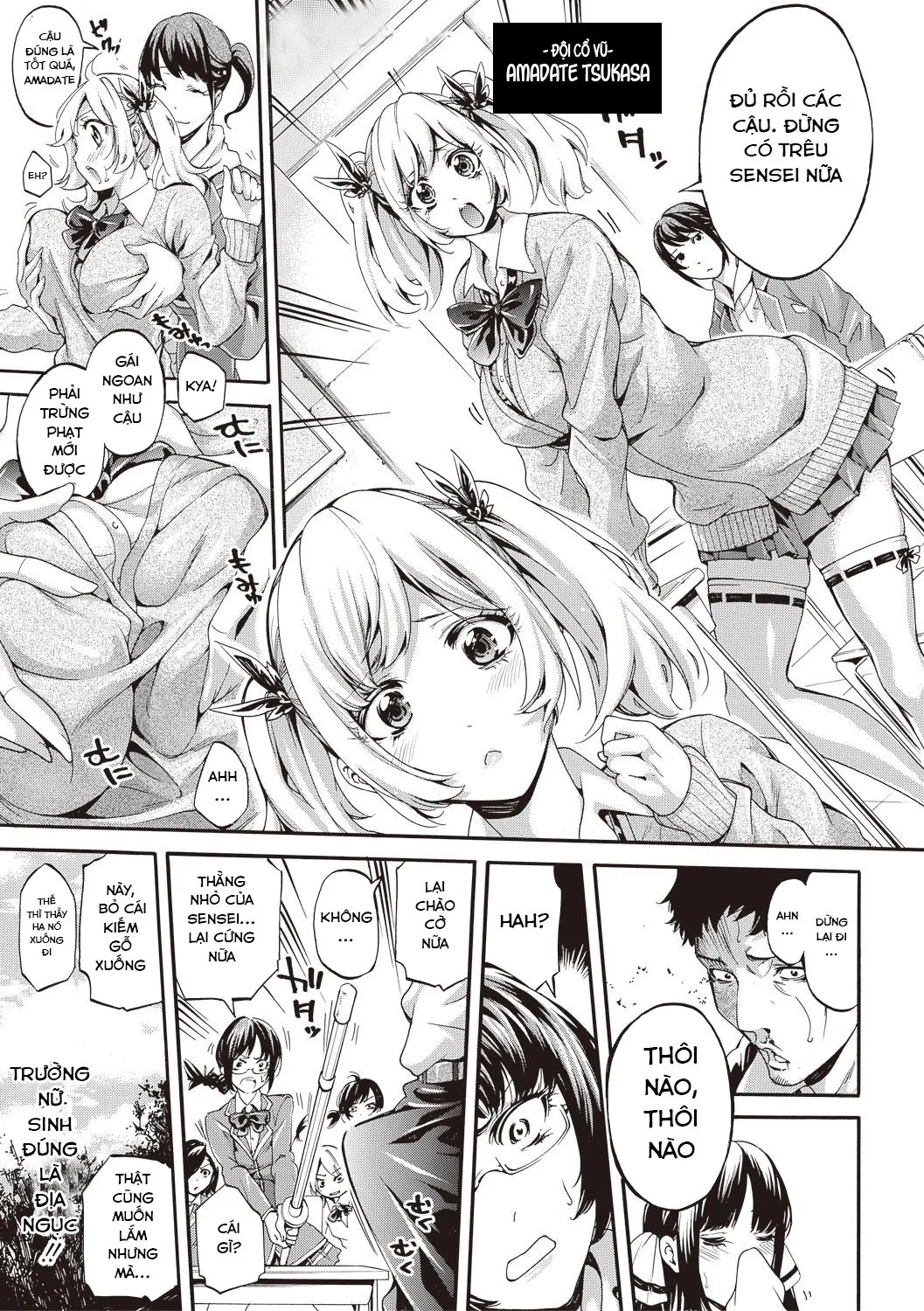 HentaiVN.net - Ảnh 9 - Bukatsu Shoujo Paradise ~ Asekkaki no Tenshi-tachi - Chap 1