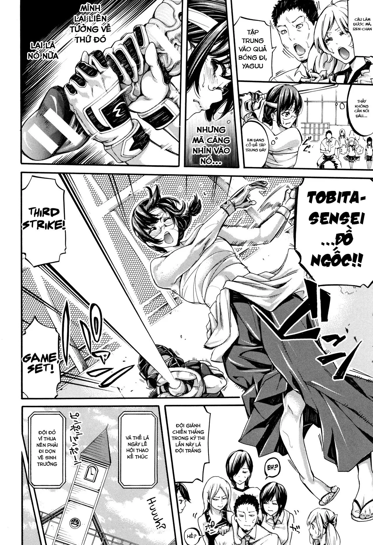 HentaiVN.net - Ảnh 4 - Bukatsu Shoujo Paradise ~ Asekkaki no Tenshi-tachi - Chap 2