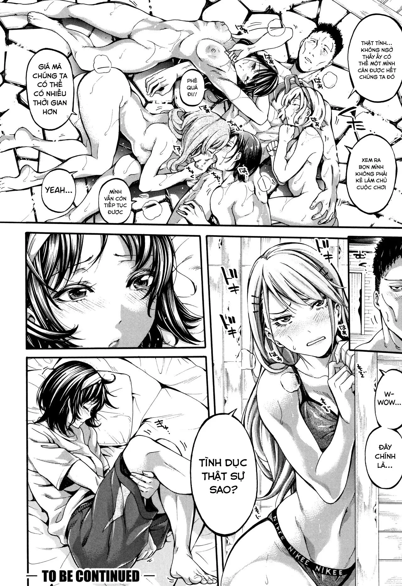 HentaiVN.net - Ảnh 19 - Bukatsu Shoujo Paradise ~ Asekkaki no Tenshi-tachi - Chap 3
