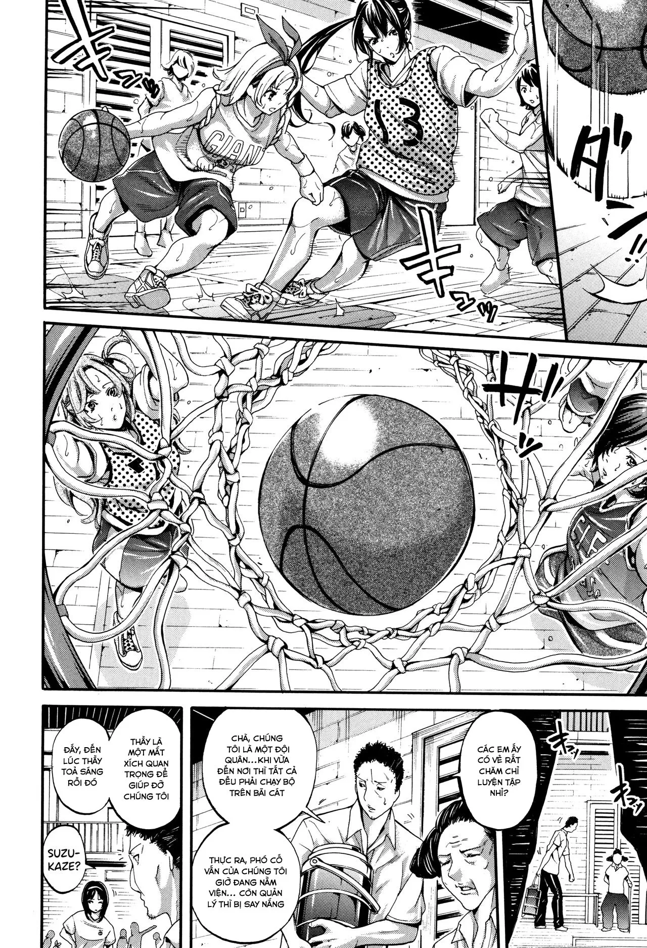 HentaiVN.net - Ảnh 4 - Bukatsu Shoujo Paradise ~ Asekkaki no Tenshi-tachi - Chap 3