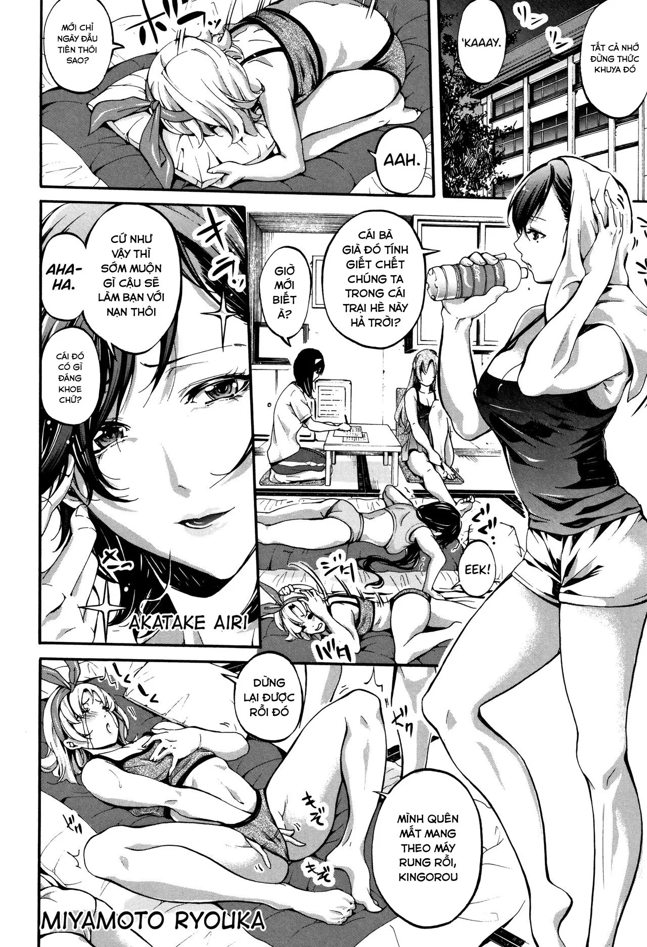 HentaiVN.net - Ảnh 6 - Bukatsu Shoujo Paradise ~ Asekkaki no Tenshi-tachi - Chap 3