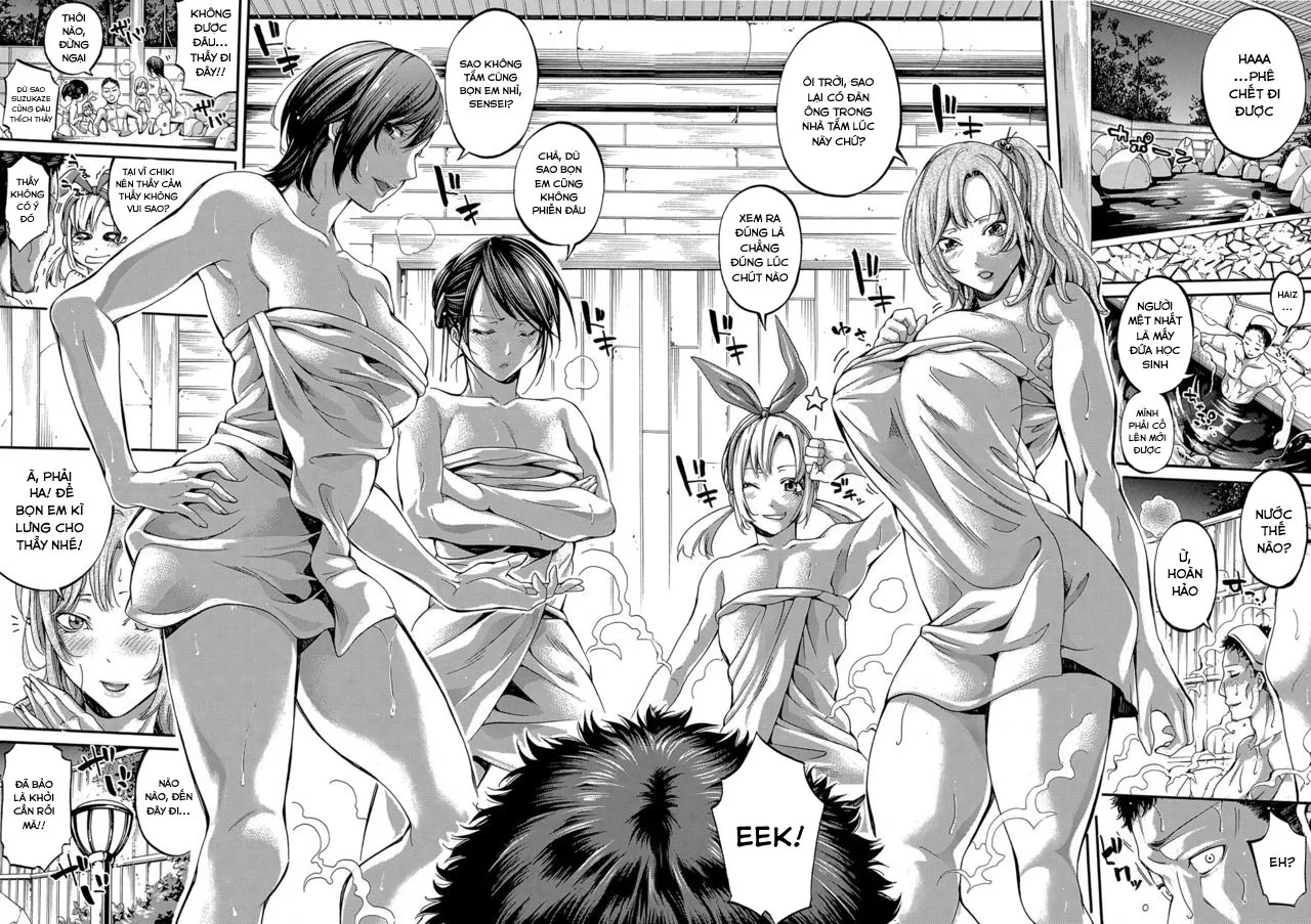 HentaiVN.net - Ảnh 8 - Bukatsu Shoujo Paradise ~ Asekkaki no Tenshi-tachi - Chap 3