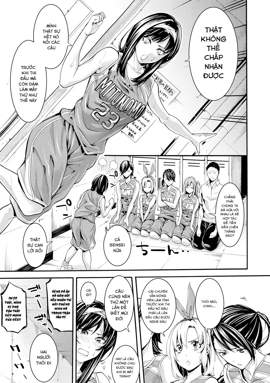 HentaiVN.net - Ảnh 3 - Bukatsu Shoujo Paradise ~ Asekkaki no Tenshi-tachi - Chap 5