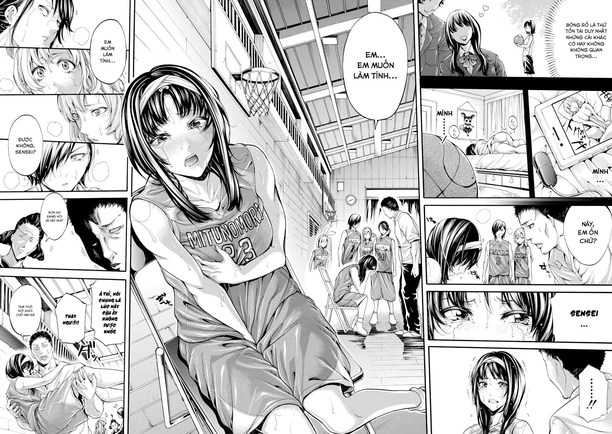 HentaiVN.net - Ảnh 7 - Bukatsu Shoujo Paradise ~ Asekkaki no Tenshi-tachi - Chap 5