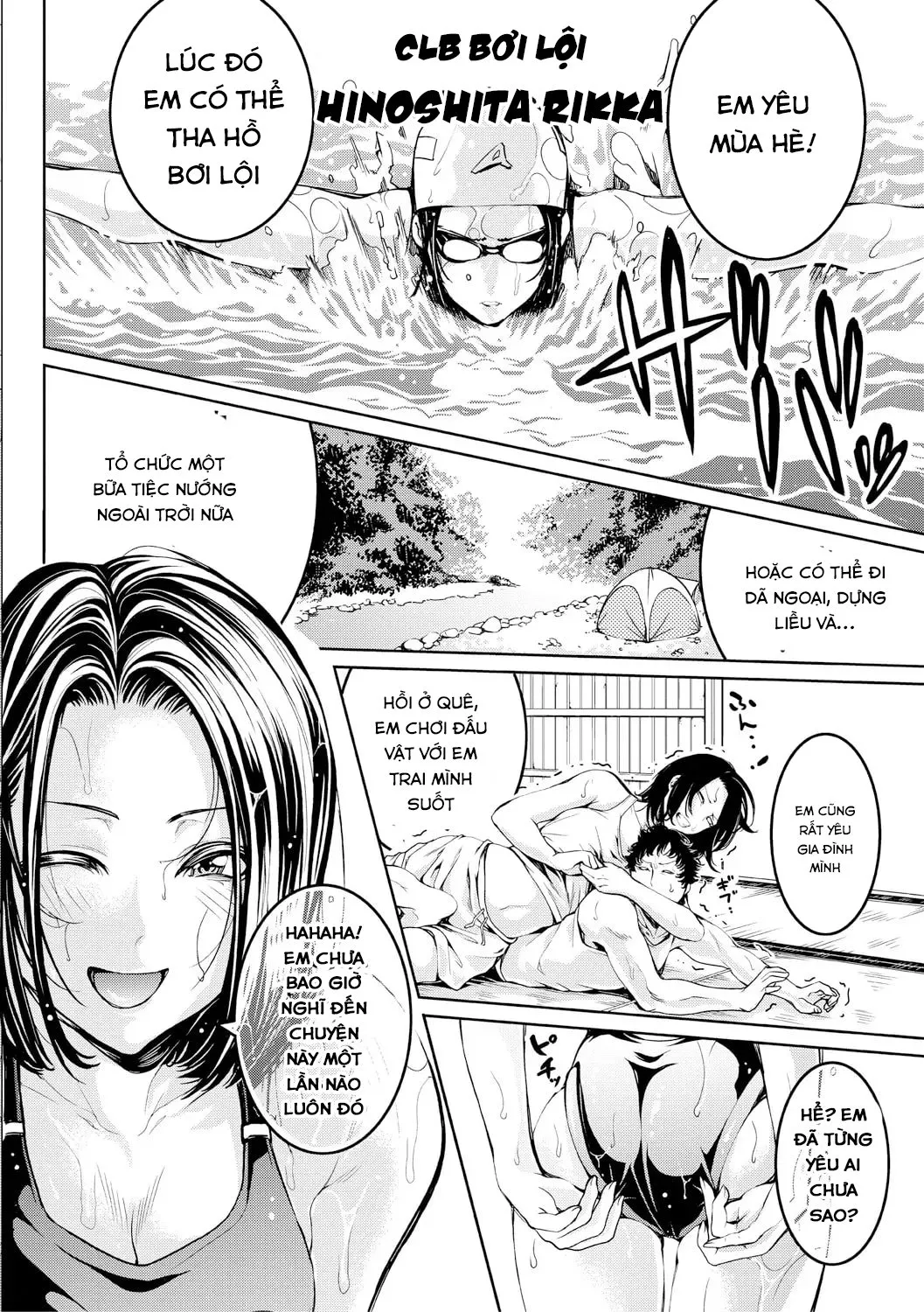 HentaiVN.net - Ảnh 16 - Bukatsu Shoujo Paradise ~ Asekkaki no Tenshi-tachi - Chap 7