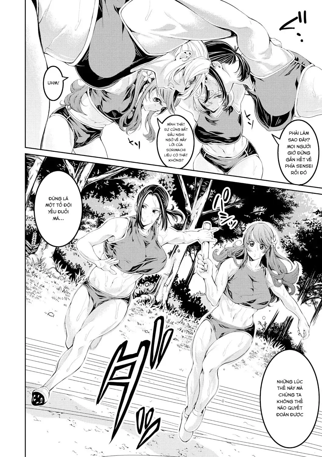HentaiVN.net - Ảnh 22 - Bukatsu Shoujo Paradise ~ Asekkaki no Tenshi-tachi - Chap 7