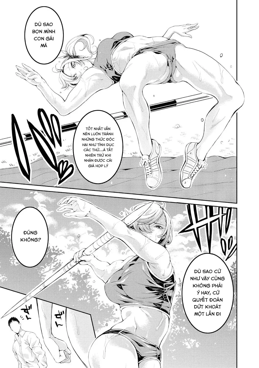 HentaiVN.net - Ảnh 23 - Bukatsu Shoujo Paradise ~ Asekkaki no Tenshi-tachi - Chap 7