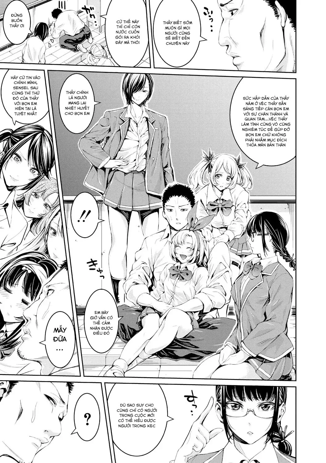 HentaiVN.net - Ảnh 5 - Bukatsu Shoujo Paradise ~ Asekkaki no Tenshi-tachi - Chap 7