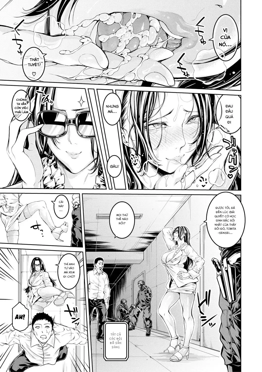 HentaiVN.net - Ảnh 11 - Bukatsu Shoujo Paradise ~ Asekkaki no Tenshi-tachi - Chap 8