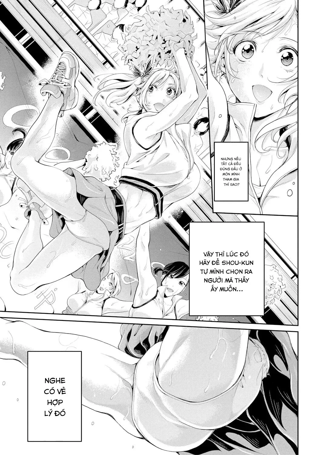 HentaiVN.net - Ảnh 18 - Bukatsu Shoujo Paradise ~ Asekkaki no Tenshi-tachi - Chap 9